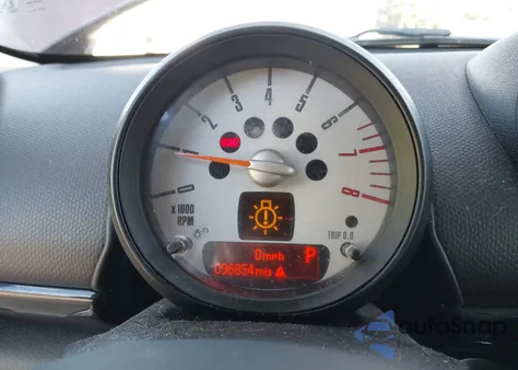 2014 Mini Paceman Cooper из США, поврежденный, VIN WMWSS1C51EWN94406